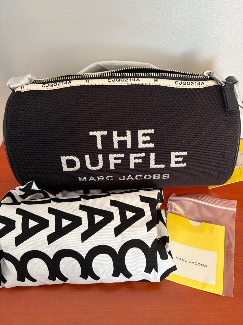 BNWT Marc Jacobs The Duffle Jacquard Canvas Bag
